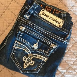 ROCK REVIVAL women’s Jeans sz 30